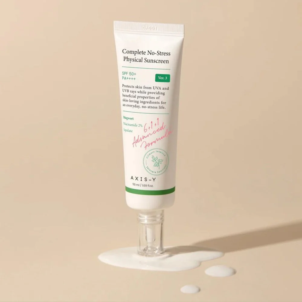 واقي شمس فيزيائي اكسزز واي -  50مل | AXIS-Y Complete No-Stress Physical Sunscreen - Image 3