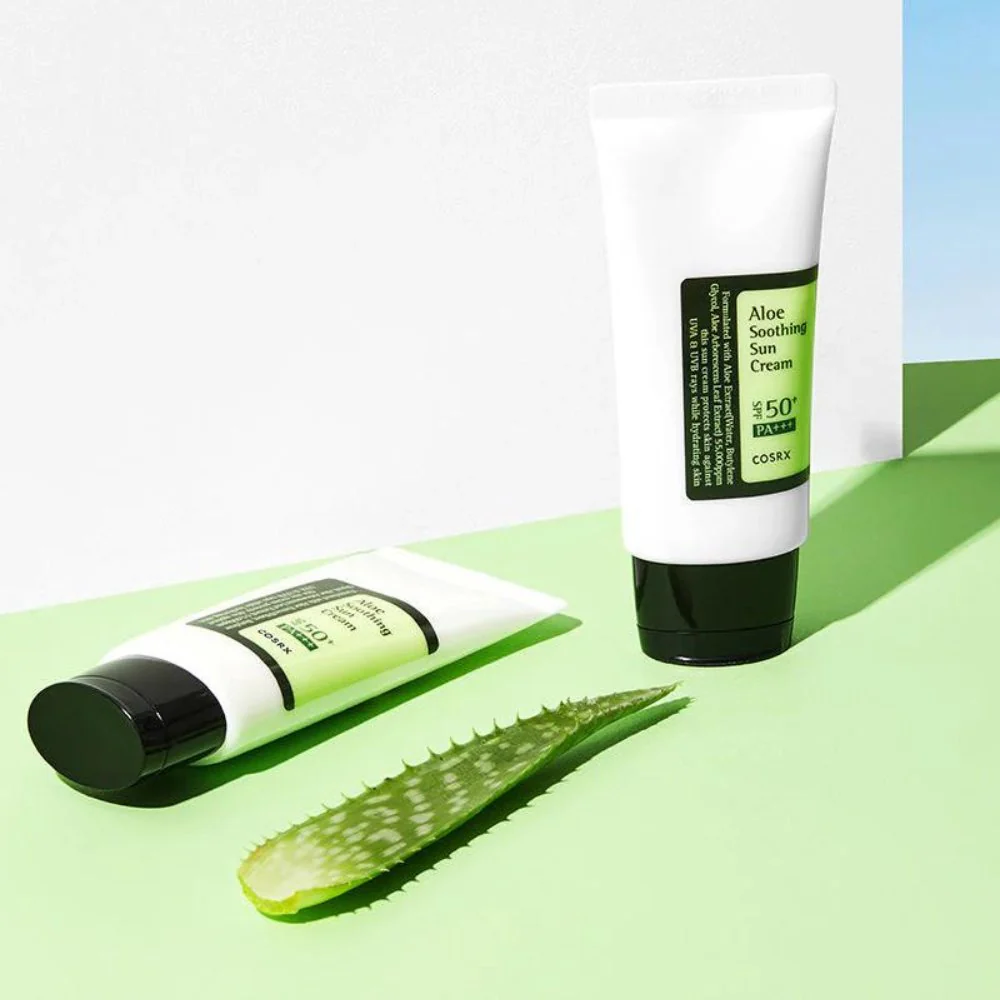 واقي شمس بالصبار كوزركس - 50مل | Cosrx Aloe Soothing Sun Cream SPF50 PA+++ - Image 3