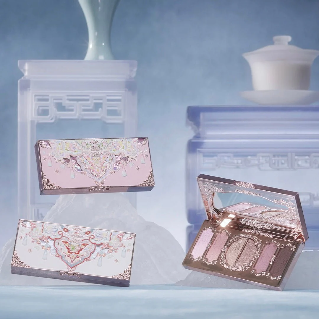 باليت بترفلاي فلاور نوز | Flower knows Butterfly Cloud Collar Embossed 6 Color Makeup Palette - Image 7