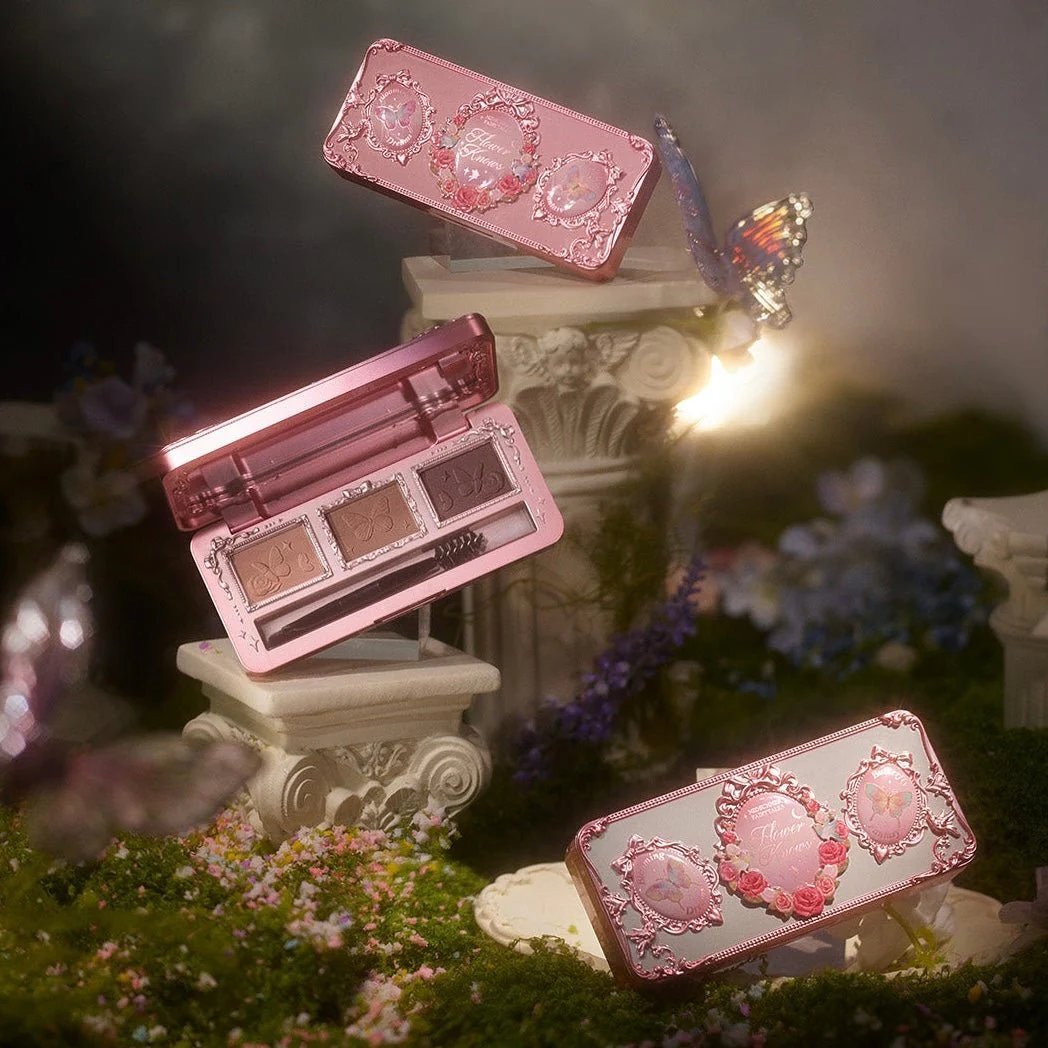 باليت ظلال حواجب ميدسمر فلاور نوز | Flower knows Midsummer Fairytales Eyebrow Palette - Image 4