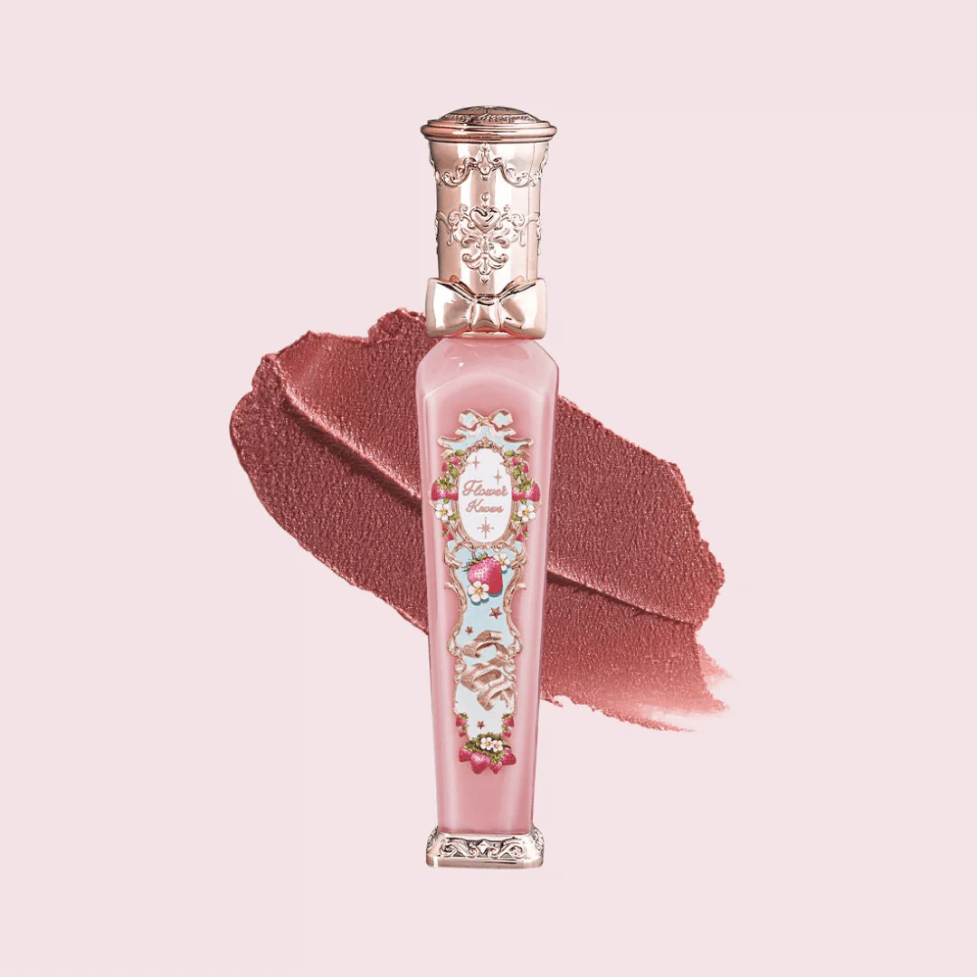 احمر شفاه ستروبيري فلاور نوز | Flower knows Strawberry Rococo Cloud Lip Cream - Image 4