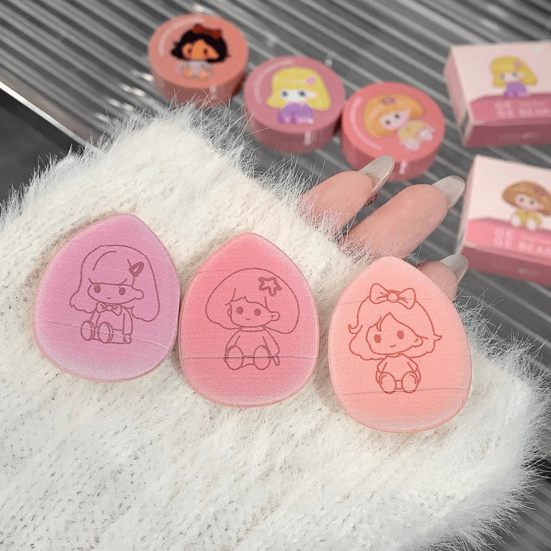 بلشر كريمي جيجي بير - 3.5غرام | Gege Bear Cushion Blush - Image 5