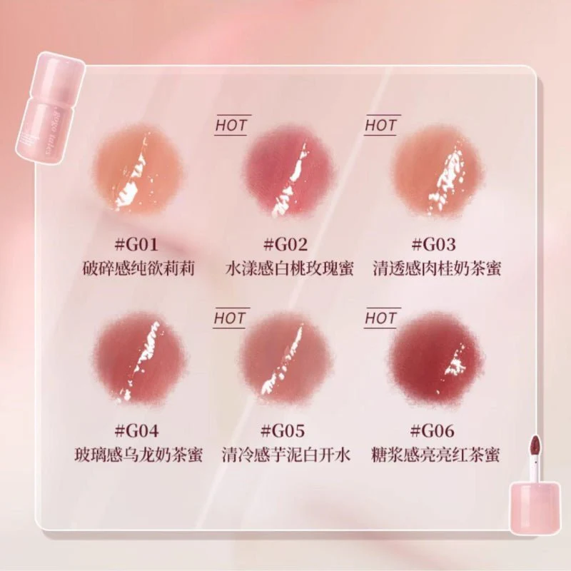 كلوس ايسنس كوكوتيل | GOGOTALES Pink Glaze Essence Lip Gloss - Image 12