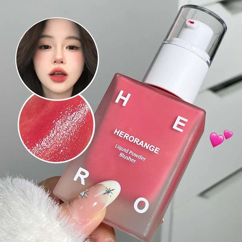 بلشر سائل هيرو رينج | HERORANGE Liquid Powder Blusher - Image 5