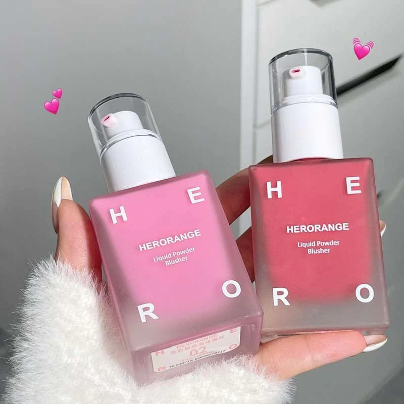 بلشر سائل هيرو رينج | HERORANGE Liquid Powder Blusher - Image 6