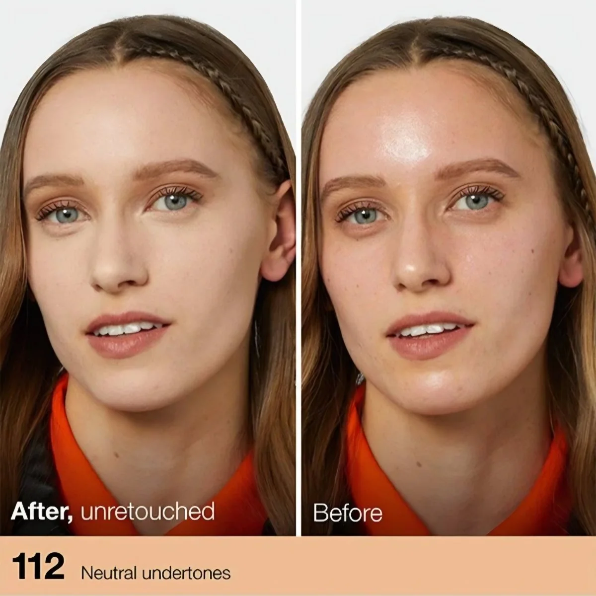 فاونديشن فت مي مايبلين درجة 112 | Maybelline fit me matte + poreless normal to oily foundation 112 - Image 3