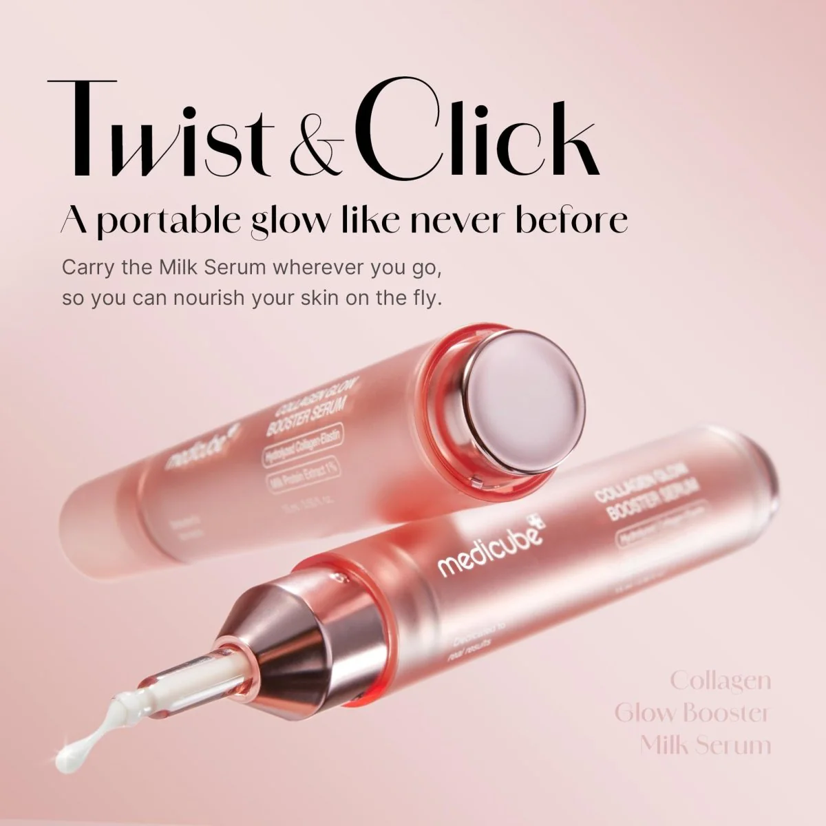 سيروم كولاجين بوستر ميدكيوب - 15مل | Medicube Collagen Glow Booster Serum - Image 3