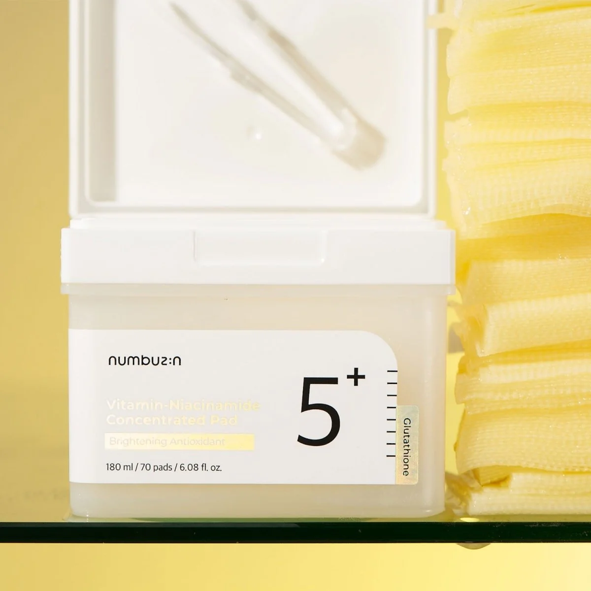 بادات نياسينمايد نمبوزين - 180مل | Numbuzin 5+ Vitamin Niacinamide Concentrated Pad - Image 3