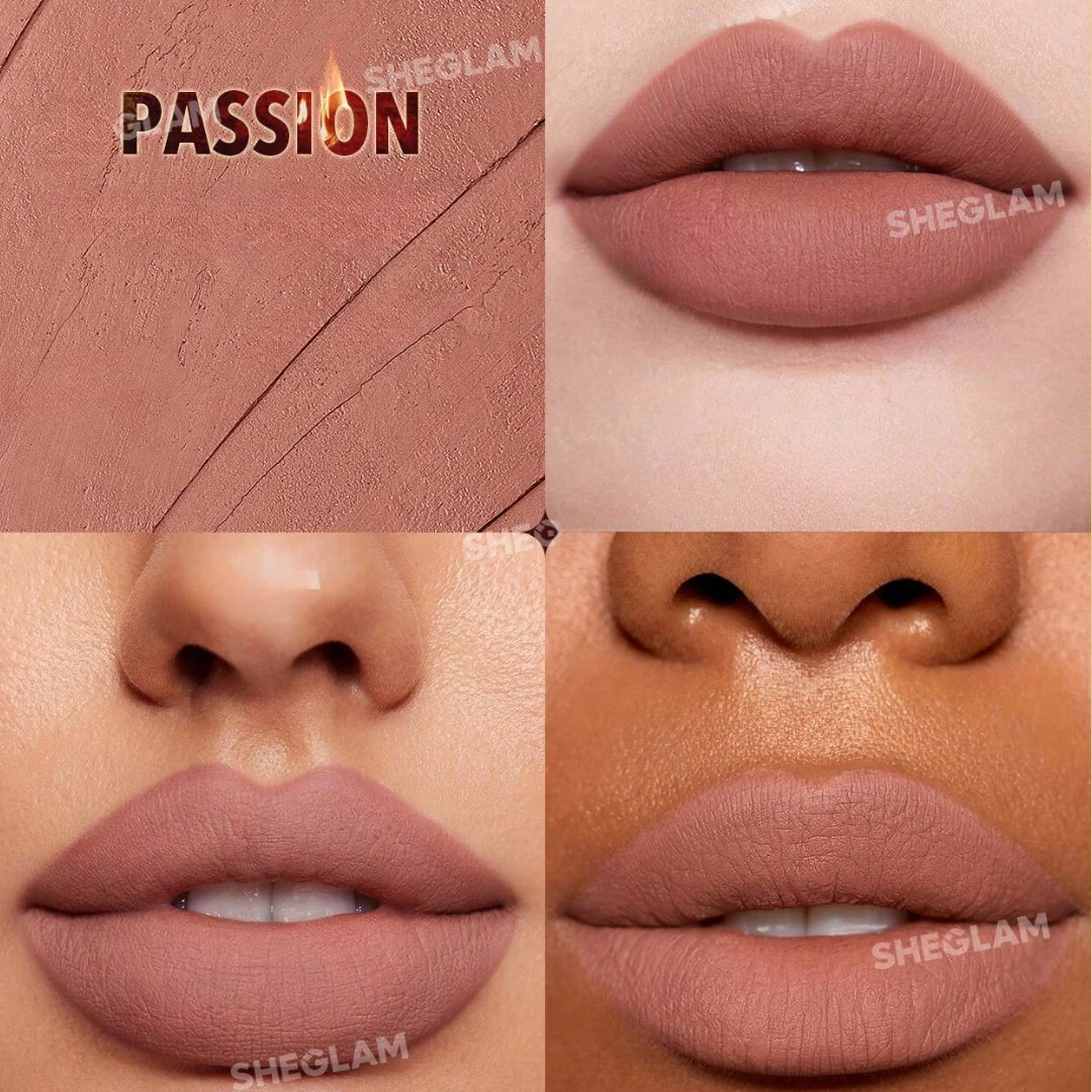 احمر شفاه مات امبر روز شيكلام - 2.7غرام | Sheglam Ember Rose Long Lasting Matte Lipstick - Image 6