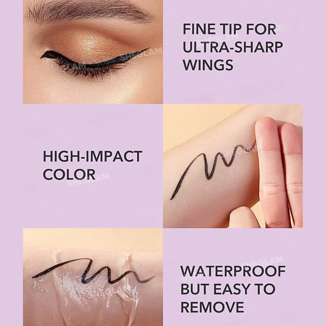 ايلاينر اتيرنال بيوتي شيكلام | Sheglam Eternal Beauty Liquid Eyeliner - Image 4