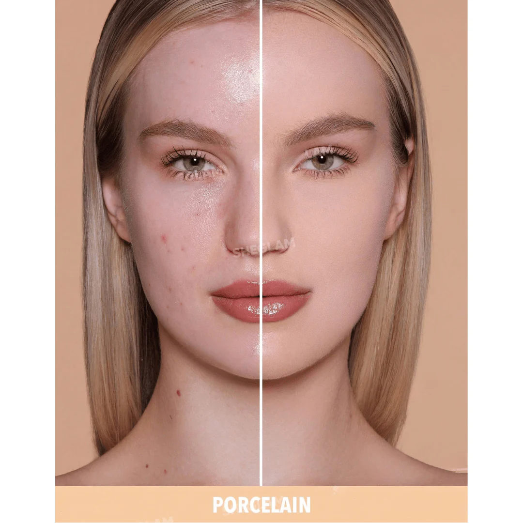 باورد فاونديشن شيكلام | Sheglam Skin-Focus High Coverage Powder Foundation - Image 3