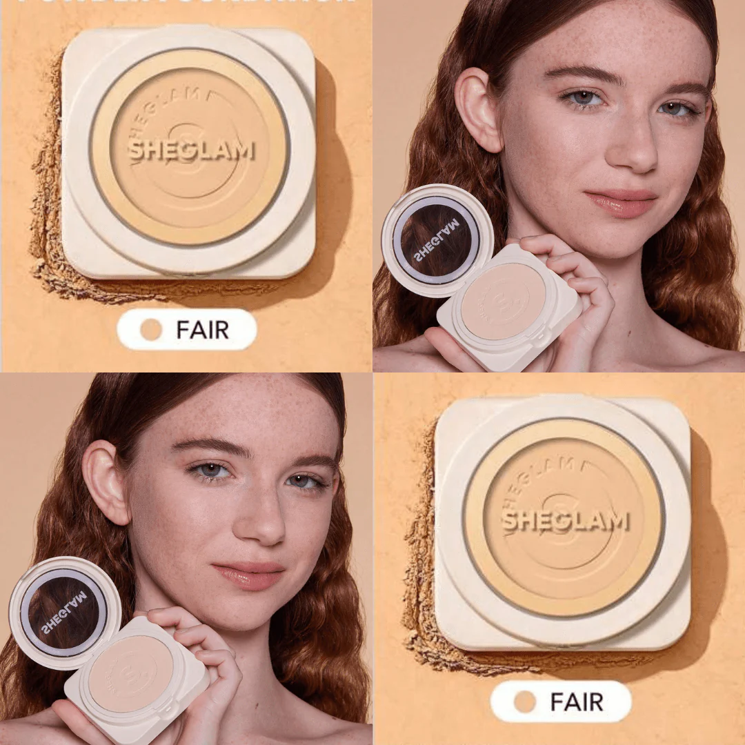 باورد فاونديشن شيكلام | Sheglam Skin-Focus High Coverage Powder Foundation - Image 5