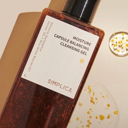 غسول كركديه سمبليكا - 200مل | Simplica Capsule Balancing Cleansing Gel - Image 4