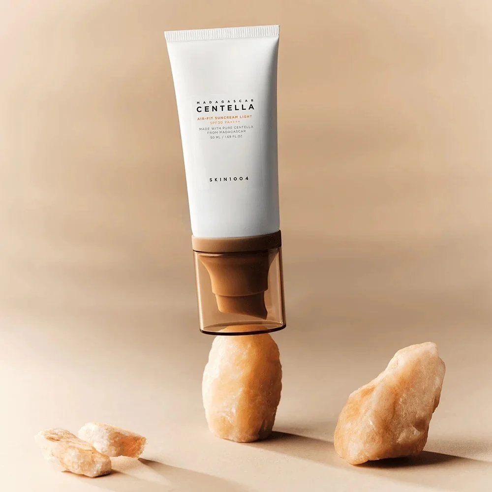 مدغشقر واقي شمس لايت بالسينتيلا - 50مل | SKIN1004 Madagascar Centella Air-Fit Suncream Light - Image 3